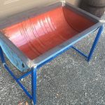 Fire Pit From A 44 Gallon Drum Part, 44 Fire Pit